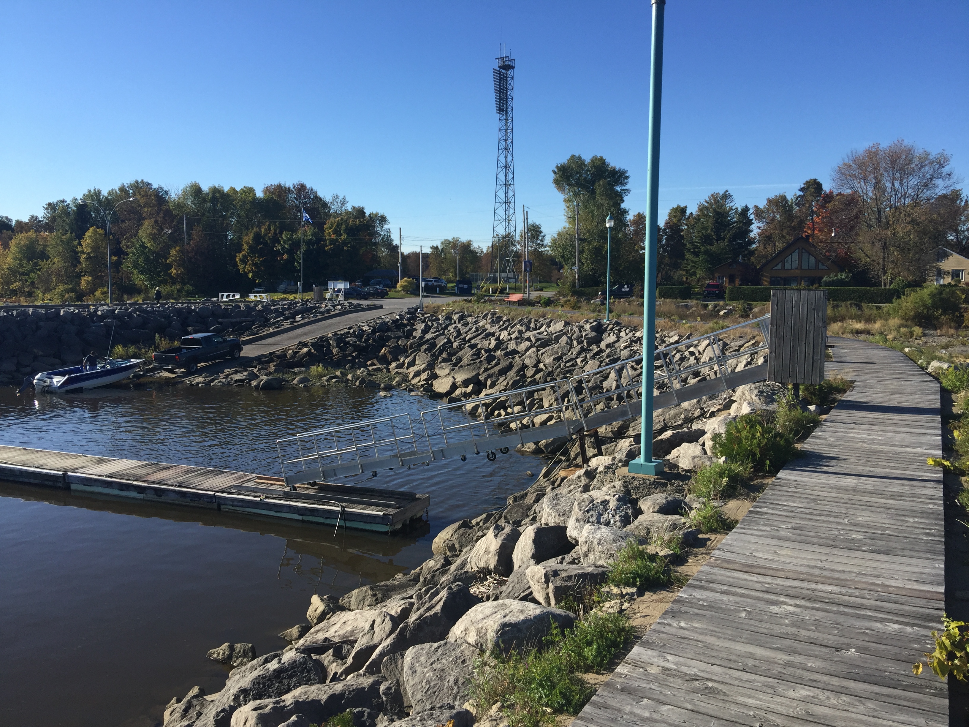 quai des grondines, pêche deschambault